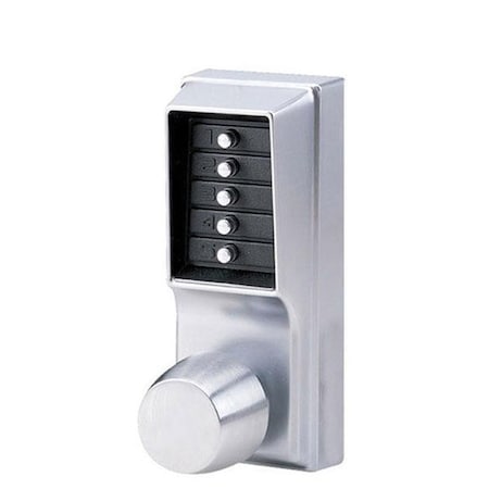 Dormakaba Kaba: Simplex 1011-26D Pushbutton Lock - Satin Chrome KABA-101126D41